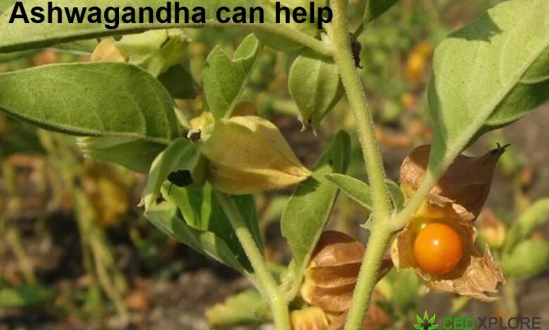 Ashwagandha can help